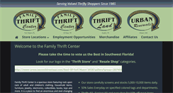 Desktop Screenshot of familythrift.com