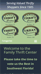 Mobile Screenshot of familythrift.com